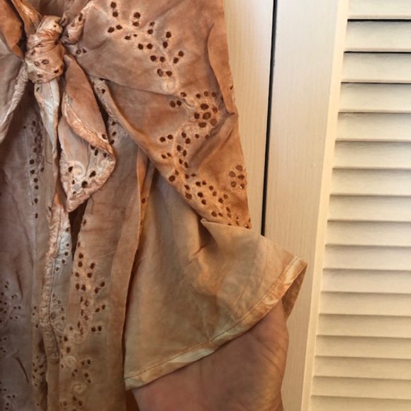 YFB Ellis Eyelet Strapless Jumpsuit in Mesa Oil Size S - NWT - Picture 5 of 11